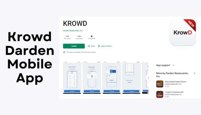 Krowd Darden Mobile App