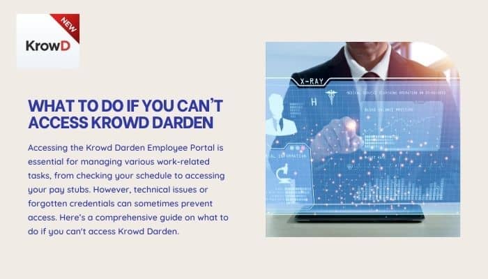 What to Do If You Can't Access Krowd Darden